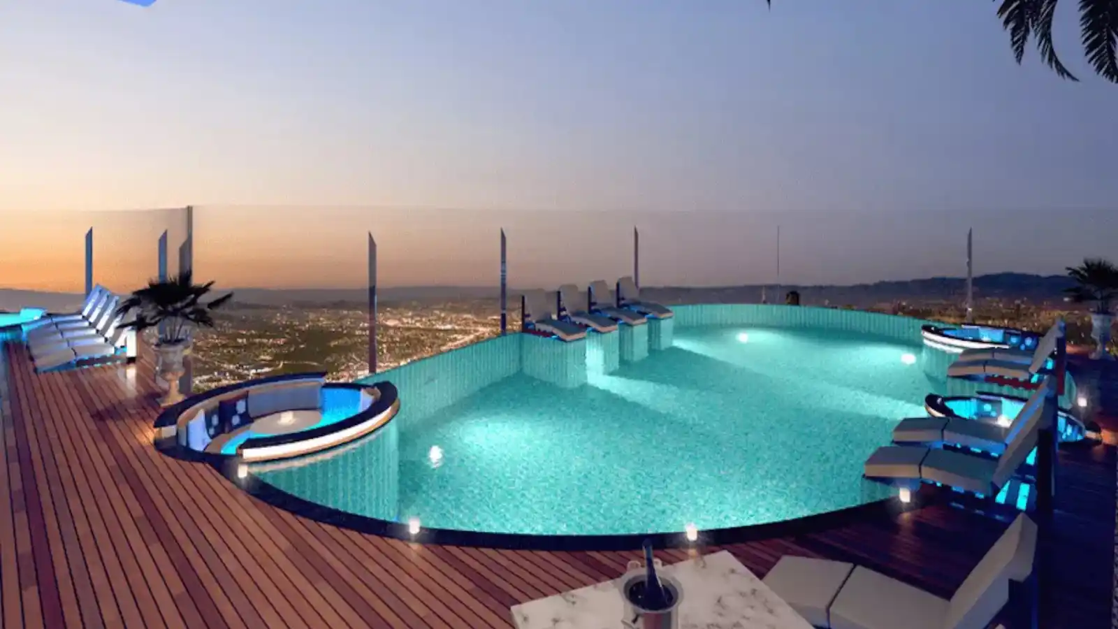 CNTC The Presidential Tower Apartments-In-Rajajinagar-Bangalore-Swimming-Pool